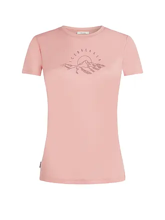 ICEBREAKER | Damen Funktionsshirt Sundrise 150 Tech | rosa
